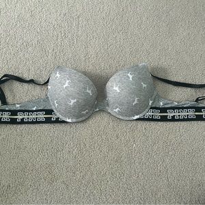 PINK Where Everywhere Push Up Bra